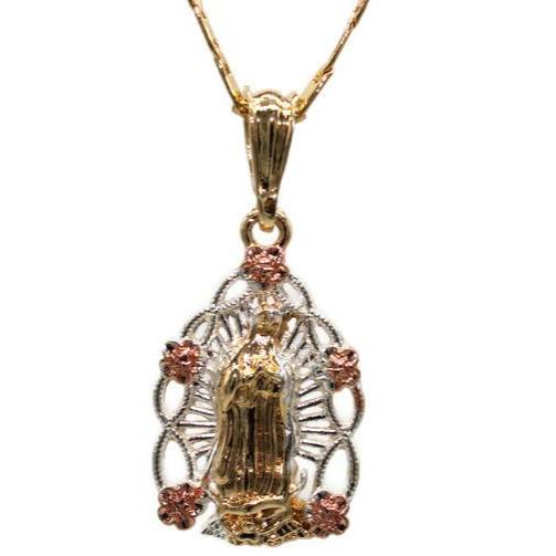 Our Lady of Guadalupe Necklace (24K Gold Filled)