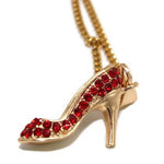 High Heel Shoe Necklace (24K Gold Filled)