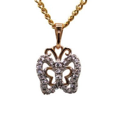 Butterfly Necklace (24K Gold Filled)