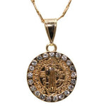 St Benedict Necklace (24K Gold Filled)