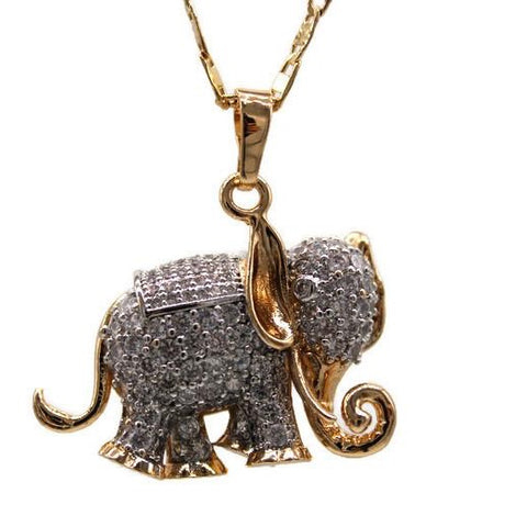 Elephant Necklace (24K Gold Filled)