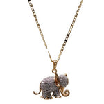 Elephant Necklace (24K Gold Filled)
