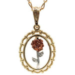 Rose Necklace (24K Gold Filled)