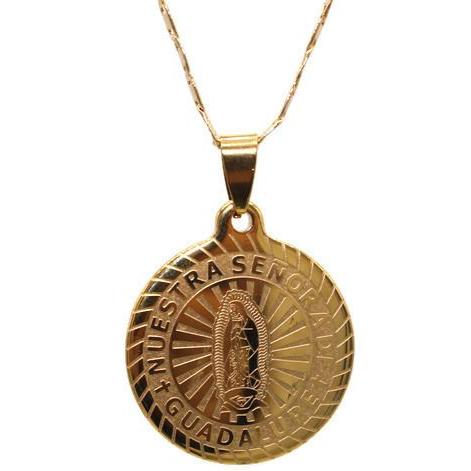 Our Lady of Guadalupe Necklace (24K Gold Filled)