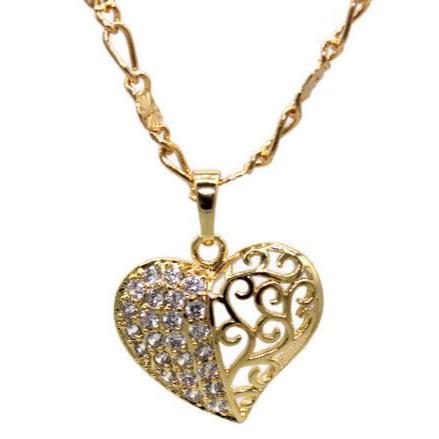 Heart Necklace (24K Gold Filled)