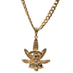 Jesus Malverde Necklace (24K Gold Filled)
