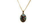 Saint Michael Angel Pendant with Necklace(Gold Tone Stainless Steel)