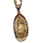 Our Lady of Guadalupe with Necklace (24K Gold Filled)