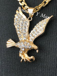 Eagle Pendant with Necklace (24K Gold Filled)