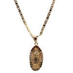 Our Lady of Guadalupe with Necklace (24K Gold Filled)