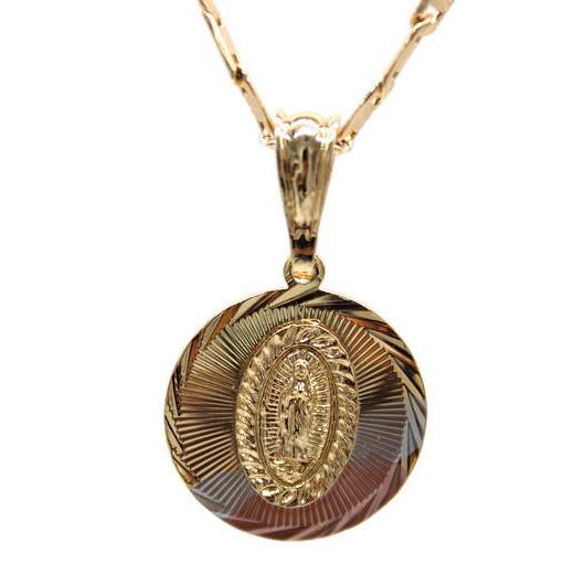 Our Lady of Guadalupe Necklace (24K Gold Filled)