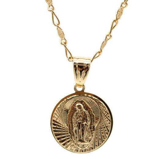 Our Lady of Guadalupe Necklace (24K Gold Filled)
