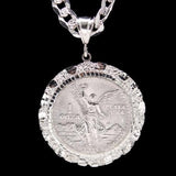 Centenario with Necklace (Solid.925 Silver)