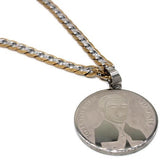 Jesus Malverde Necklace (Stainless Steel)