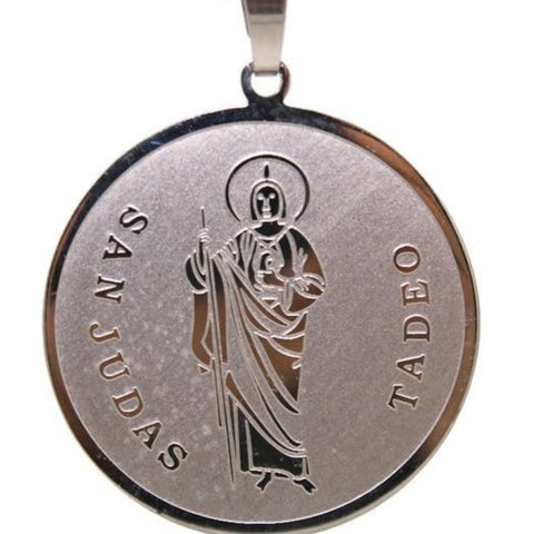 St Jude Necklace (Stainless Steel)