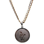 St Michael Archangel Necklace (Stainless Steel)