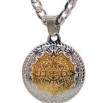 Aztec Calendar Necklace (Stainless Steel)