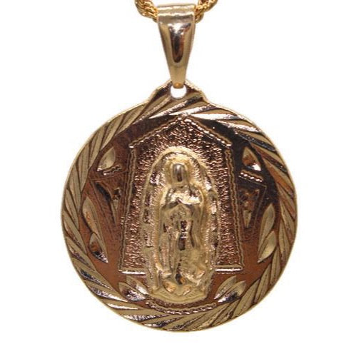 Our Lady of Guadalupe Necklace (24K Gold Filled)