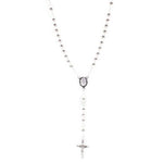 St Jude Rosary Necklace (Stainless Steel)