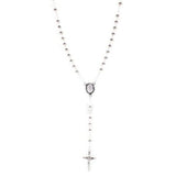 St Jude Rosary Necklace (Stainless Steel)