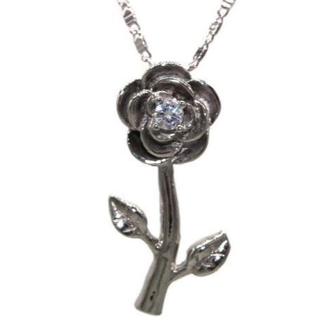 Rose Necklace (Stainless Steel)