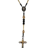 Cross Rosary Necklace