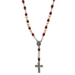 Cross Rosary Necklace
