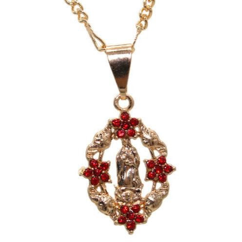 Our Lady of Guadalupe Necklace (24K Gold Filled)