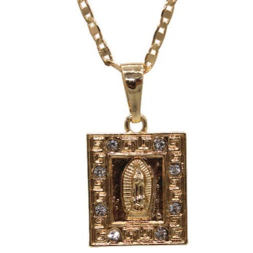 Our Lady of Guadalupe Necklace (24K Gold Filled)