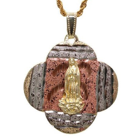 Our Lady of Guadalupe Necklace (24K Gold Filled)