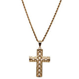 Cross Necklace (24K Gold Filled)