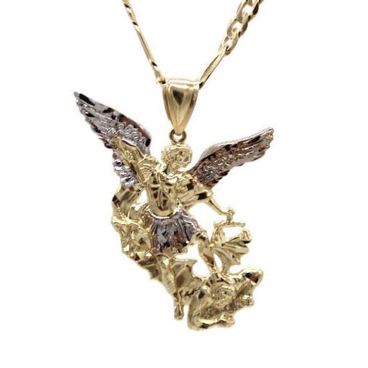 St Michael Archangel - 14K Solid Gold
