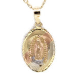 Our Lady of Guadalupe and Crucifix - 14K Solid Gold