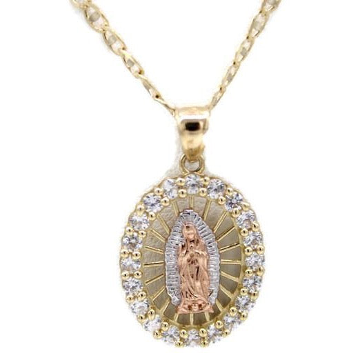 Our Lady of Guadalupe - 14K Solid Gold