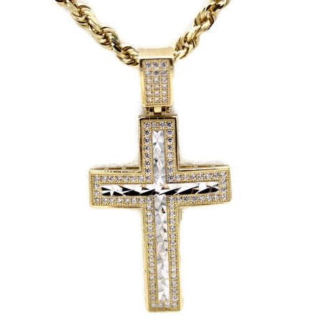 Cross- 14K Solid Gold