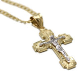 Crucifix Cross- 14K Solid Gold