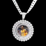 Kobe Bryant Medallion (Solid.925 Silver)