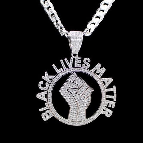 Black Lives Matter (Solid.925 Silver)