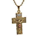 Crucifix Cross (24K Gold Filled)