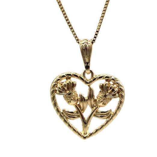 Rose Heart (24K Gold Filled)