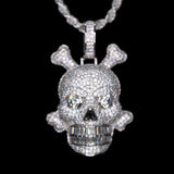 Skull and Bones (Solid.925 Silver)