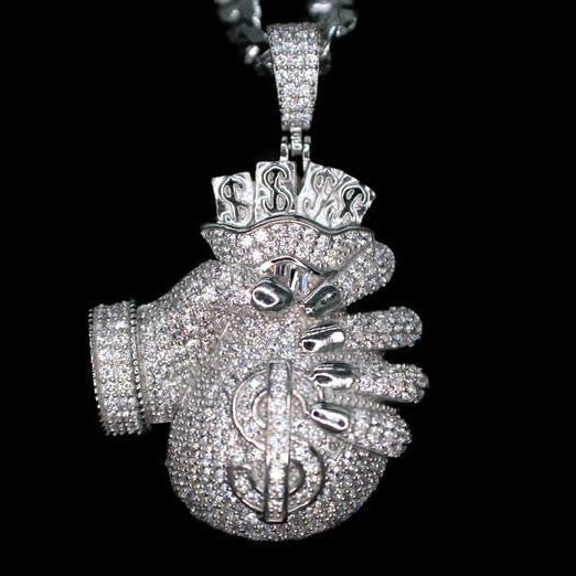 Money Bag (Solid.925 Silver)