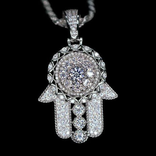 Hamsa Hand (Solid.925 Silver)