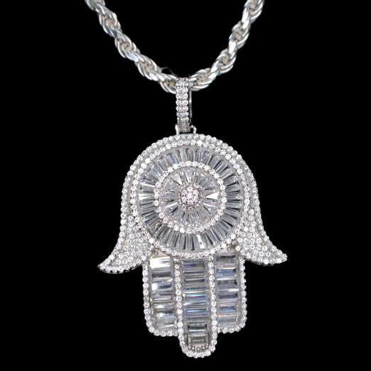 Hamsa Hand (Solid.925 Silver)