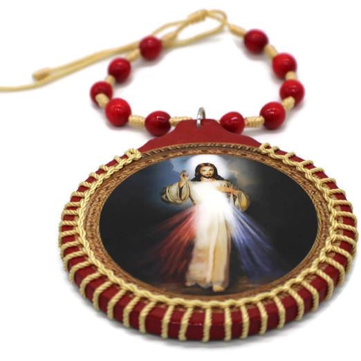 Jesus Christ Scapular - For Hanging at Home & Auto