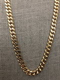 24" Cuban Necklace (14K Gold Finish)