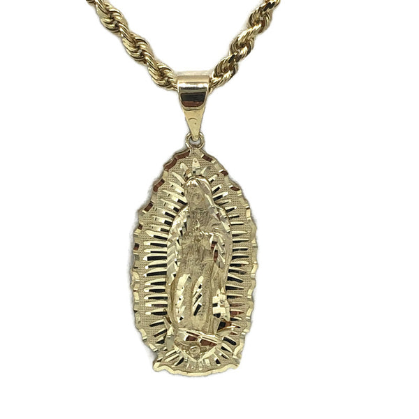 Our Lady of Guadalupe - 14K Gold