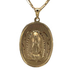 Our Lady of Guadalupe and Sacred Heart - 14K Gold