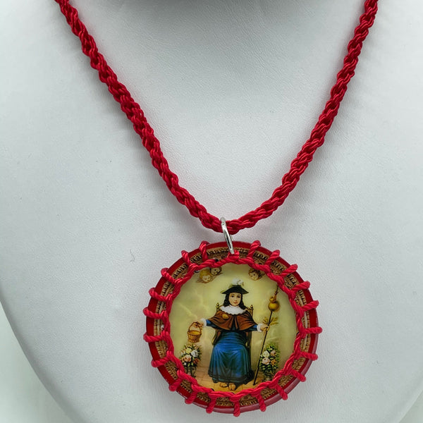 Holy Child of Atocha Scapular Necklace