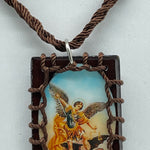 St Michael Archangel Scapular Necklace